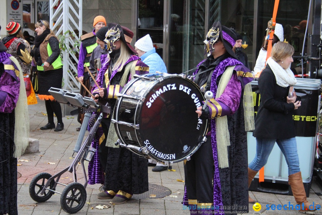 Einguggen: Fasnet-Beginn: Rorschach - Schweiz, 11.11.2016