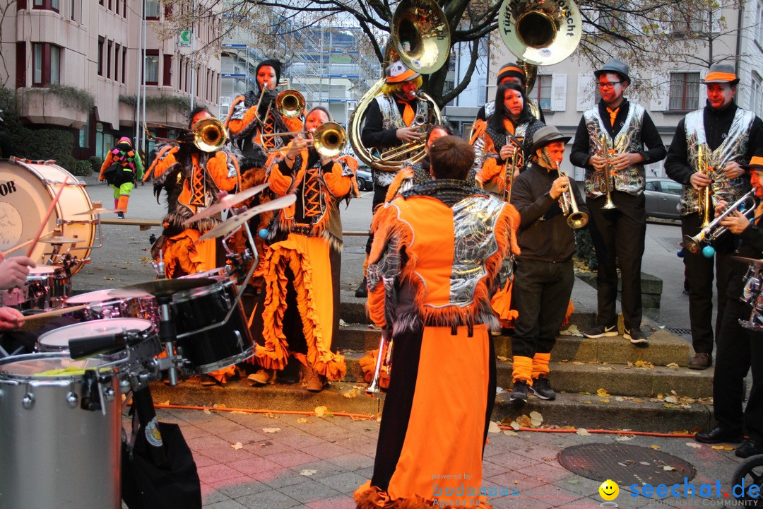 Einguggen: Fasnet-Beginn: Rorschach - Schweiz, 11.11.2016