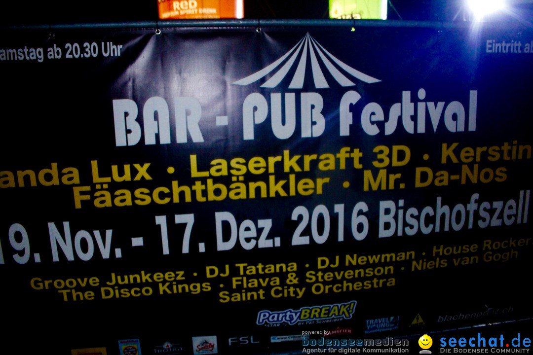 BAR PUP festival - Bischofszell TG - Schweiz, 03.12.2016