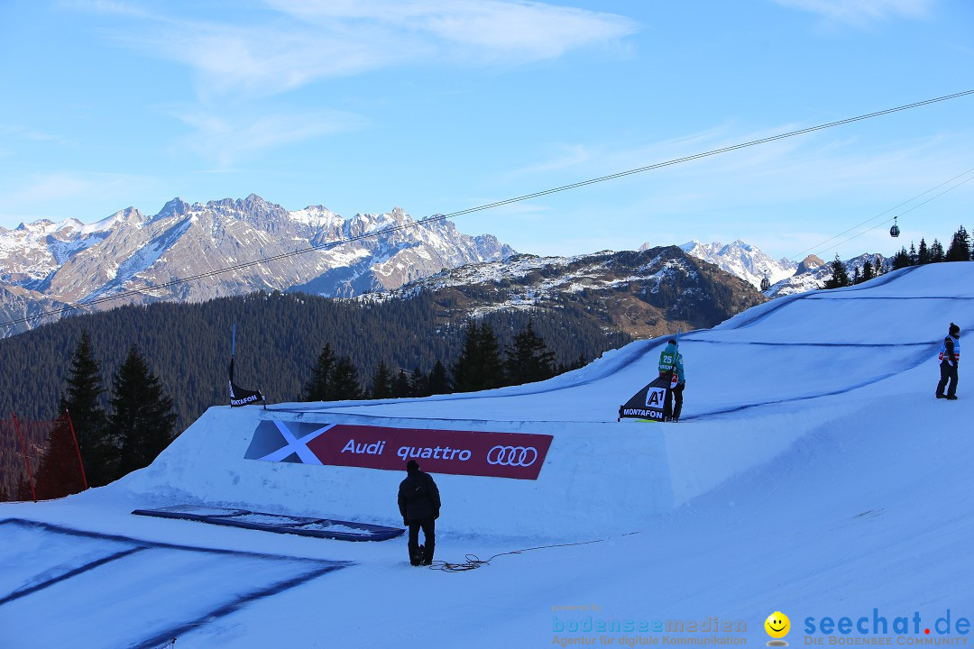 Finale Audi FIS Ski Cross Weltcup, Cross Alps Tour: Montafon, 17.12.2016