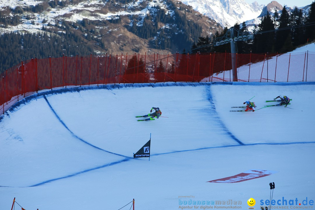 Finale Audi FIS Ski Cross Weltcup, Cross Alps Tour: Montafon, 17.12.2016