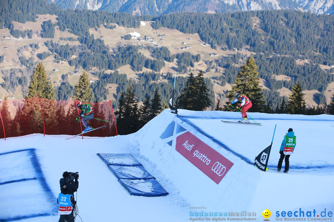 Finale Audi FIS Ski Cross Weltcup, Cross Alps Tour: Montafon, 17.12.2016