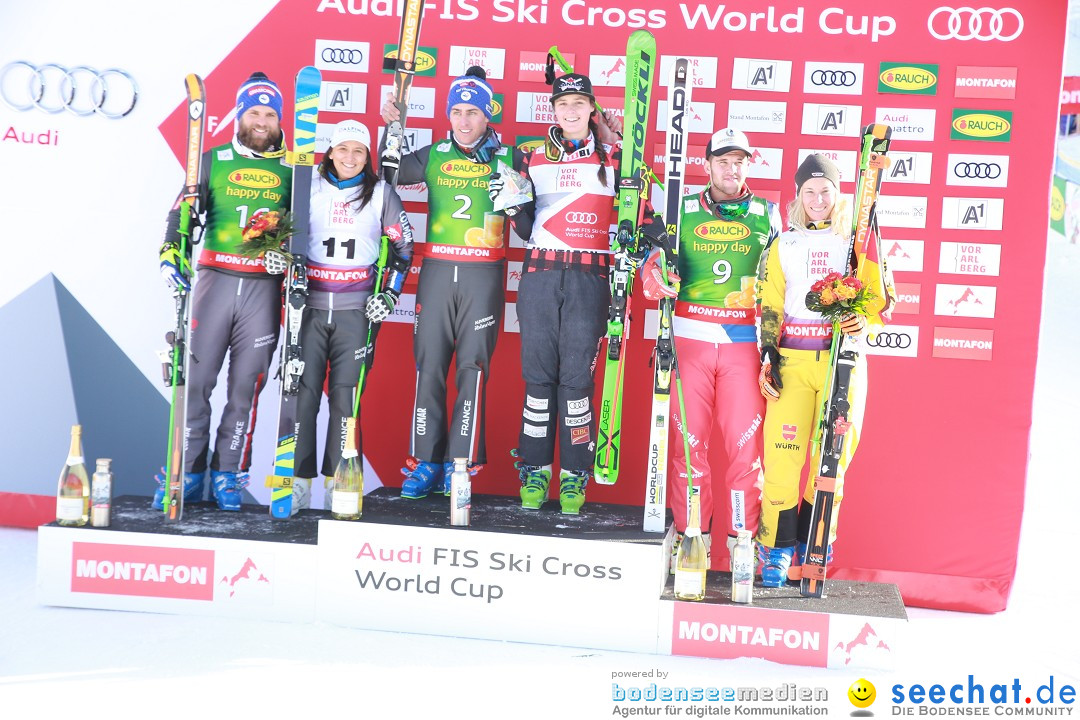 Finale Audi FIS Ski Cross Weltcup, Cross Alps Tour: Montafon, 17.12.2016