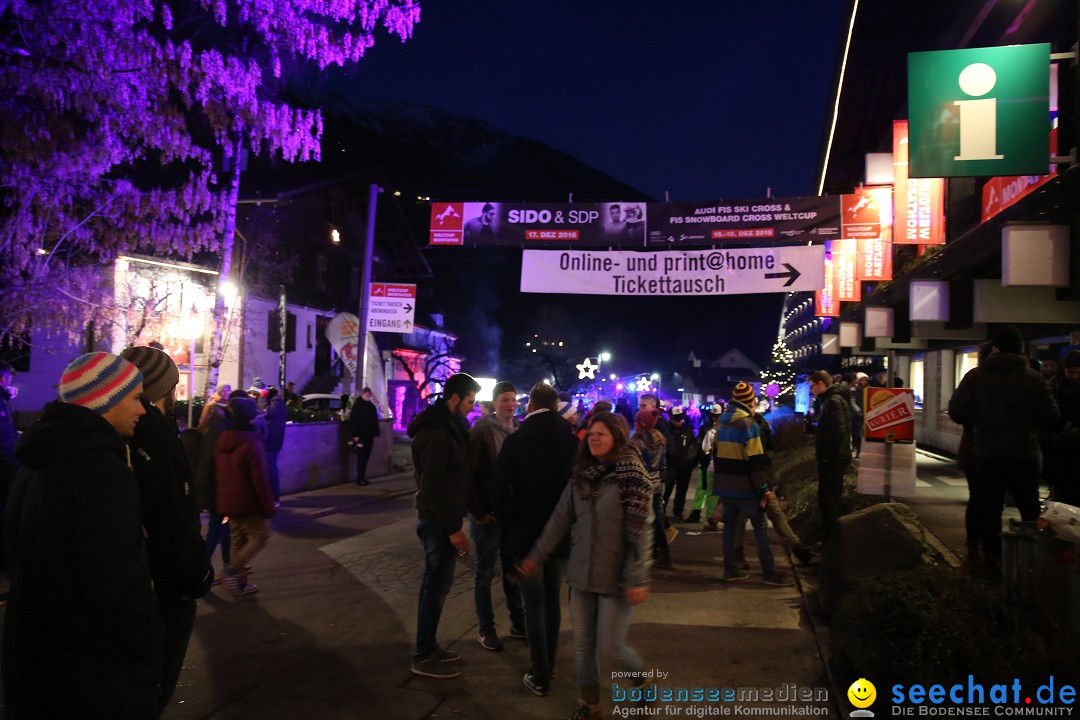 SIDO und SDP: Open-Air-Konzert: Montafon, 17.12.2016