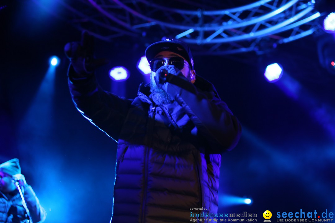 SIDO und SDP: Open-Air-Konzert: Montafon, 17.12.2016