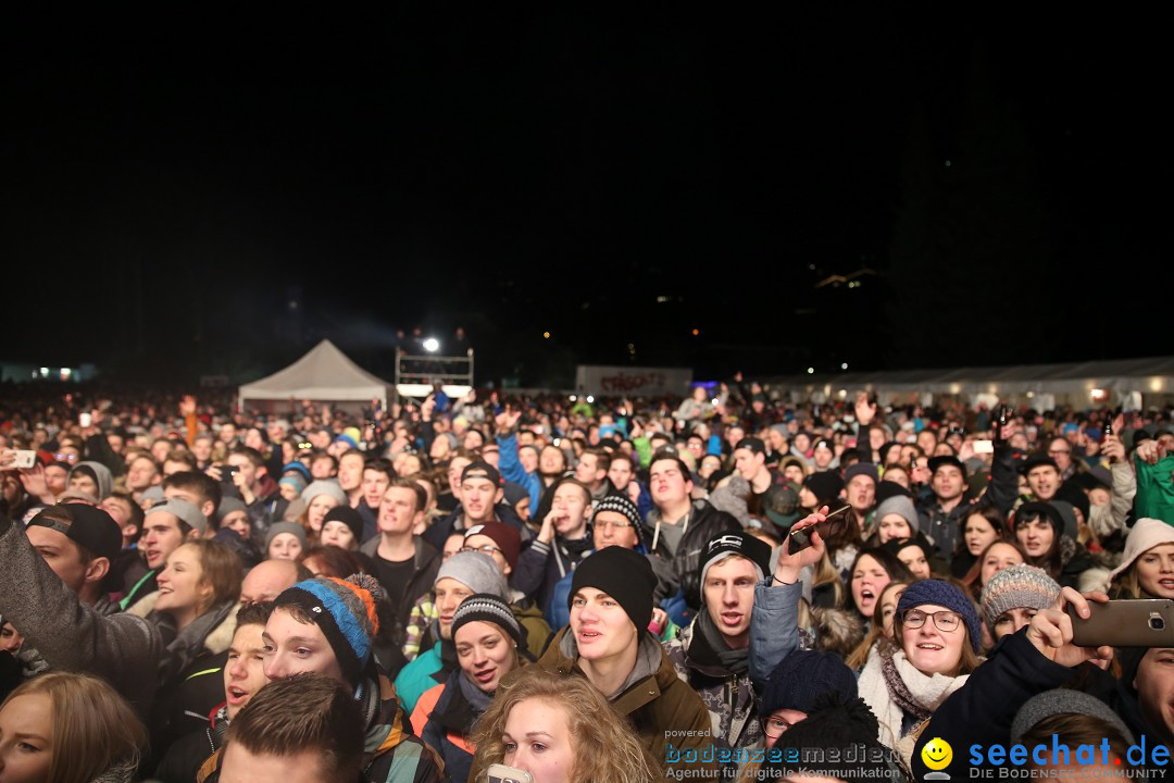 SIDO und SDP: Open-Air-Konzert: Montafon, 17.12.2016