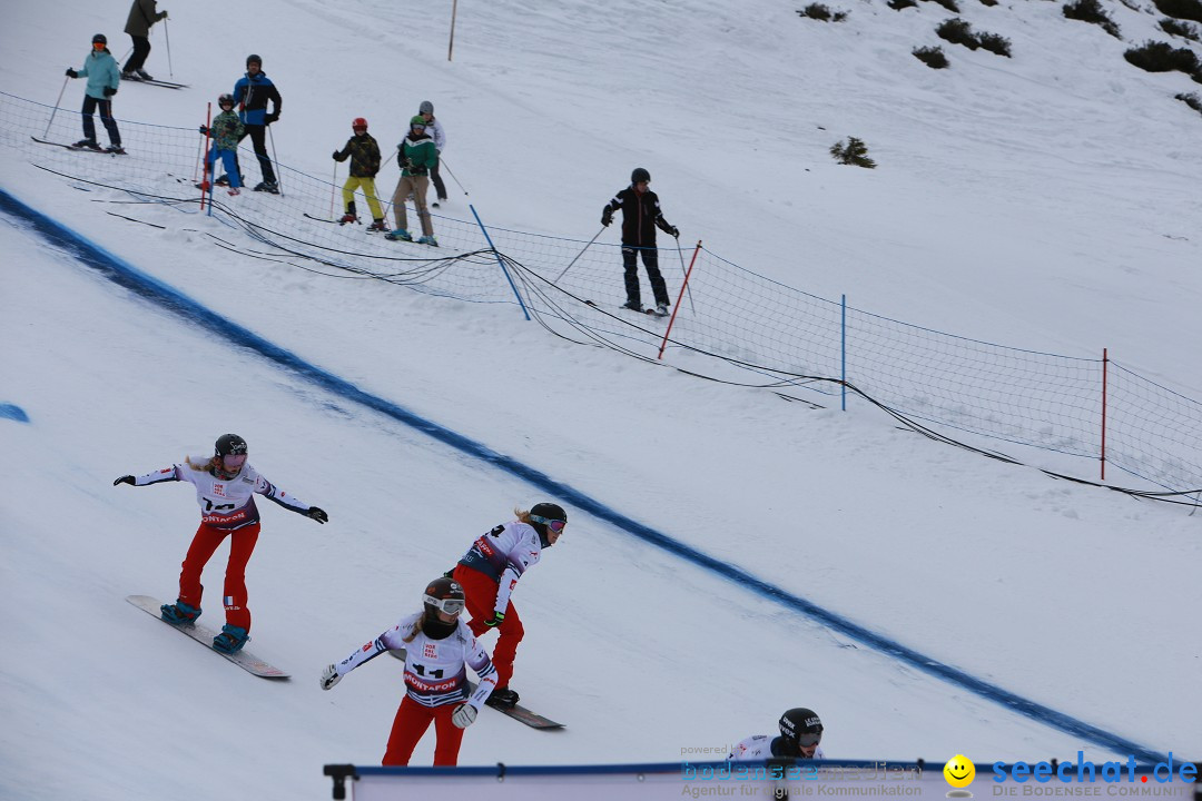 Finale FIS Snowboard Cross Weltcup Team Event: Montafon, 18.12.2016