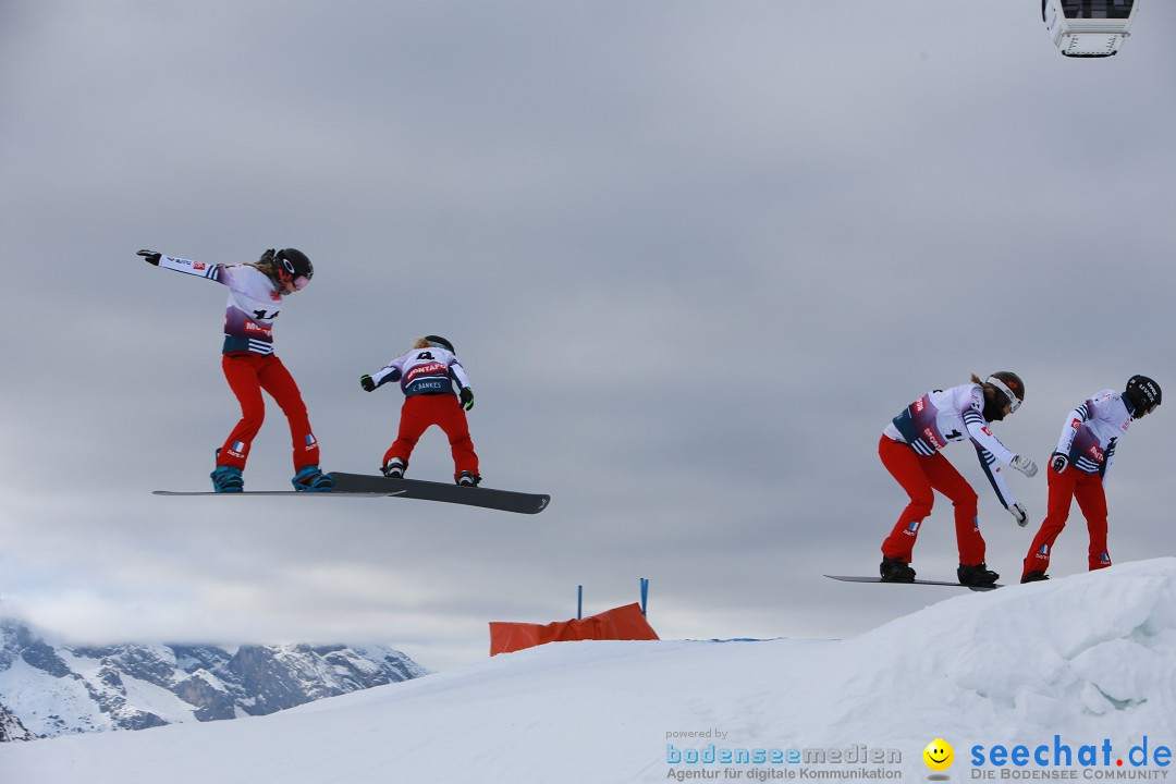 Finale FIS Snowboard Cross Weltcup Team Event: Montafon, 18.12.2016