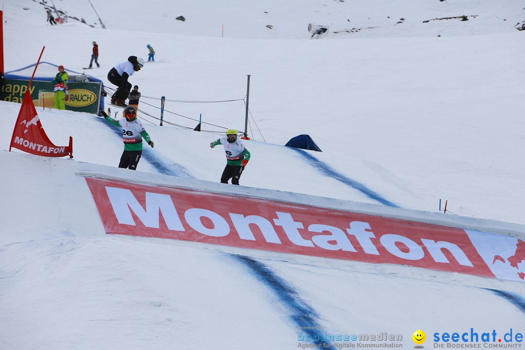 Finale FIS Snowboard Cross Weltcup Team Event: Montafon, 18.12.2016