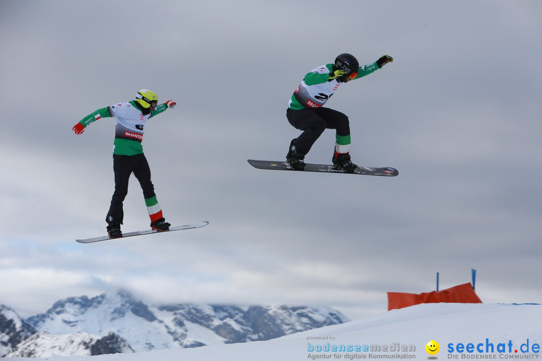 Finale FIS Snowboard Cross Weltcup Team Event: Montafon, 18.12.2016