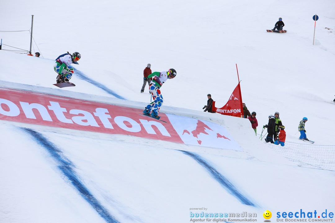 Finale FIS Snowboard Cross Weltcup Team Event: Montafon, 18.12.2016