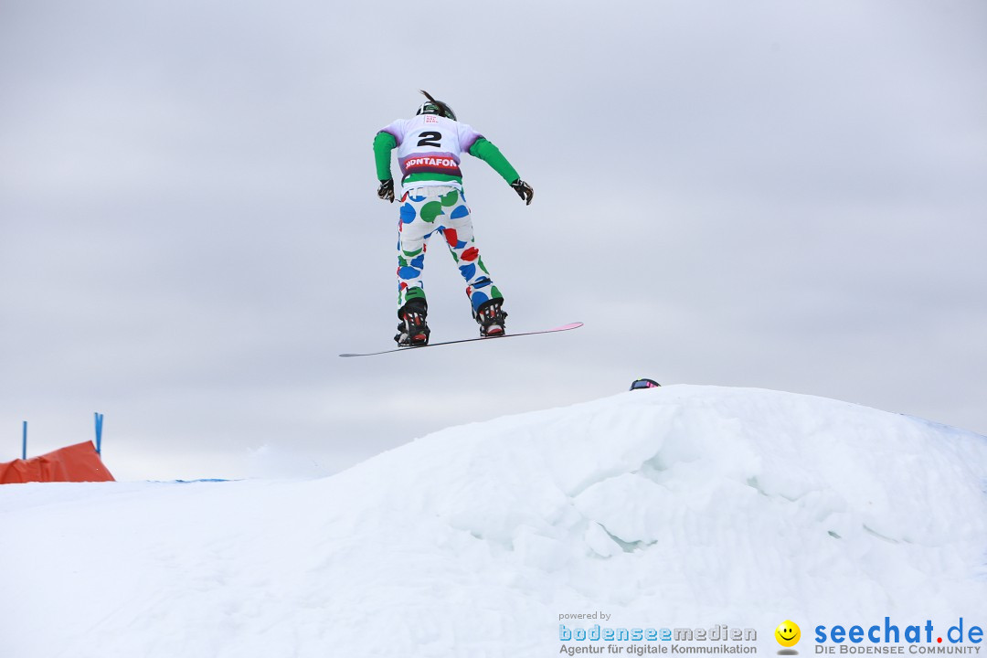 Finale FIS Snowboard Cross Weltcup Team Event: Montafon, 18.12.2016