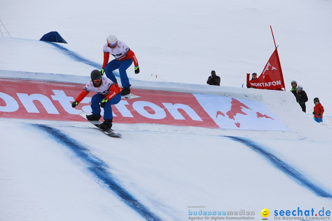 Finale FIS Snowboard Cross Weltcup Team Event: Montafon, 18.12.2016