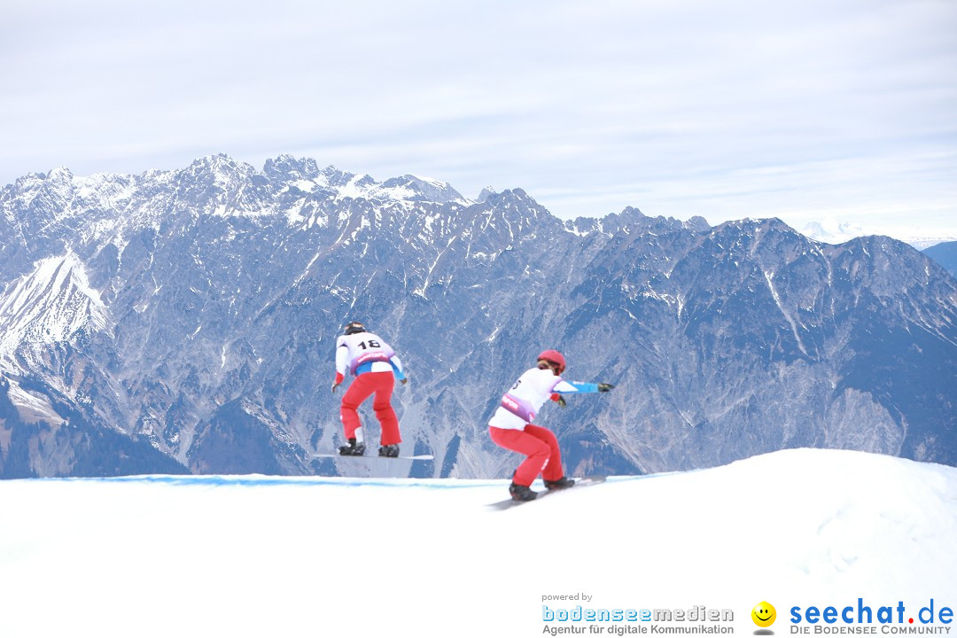 Finale FIS Snowboard Cross Weltcup Team Event: Montafon, 18.12.2016