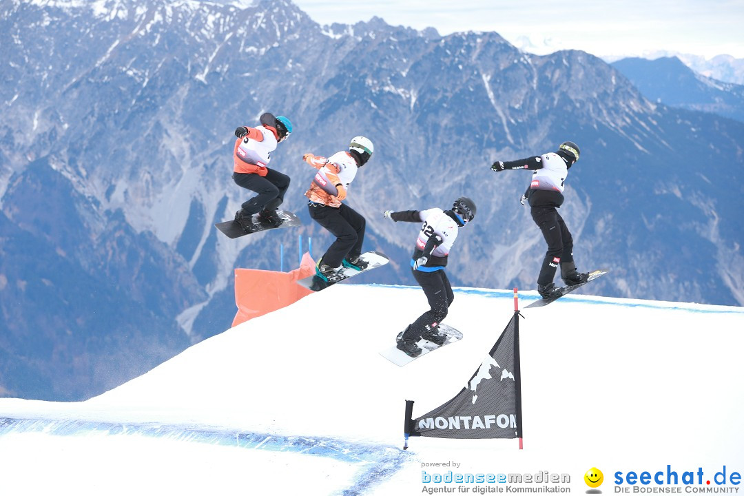 Finale FIS Snowboard Cross Weltcup Team Event: Montafon, 18.12.2016