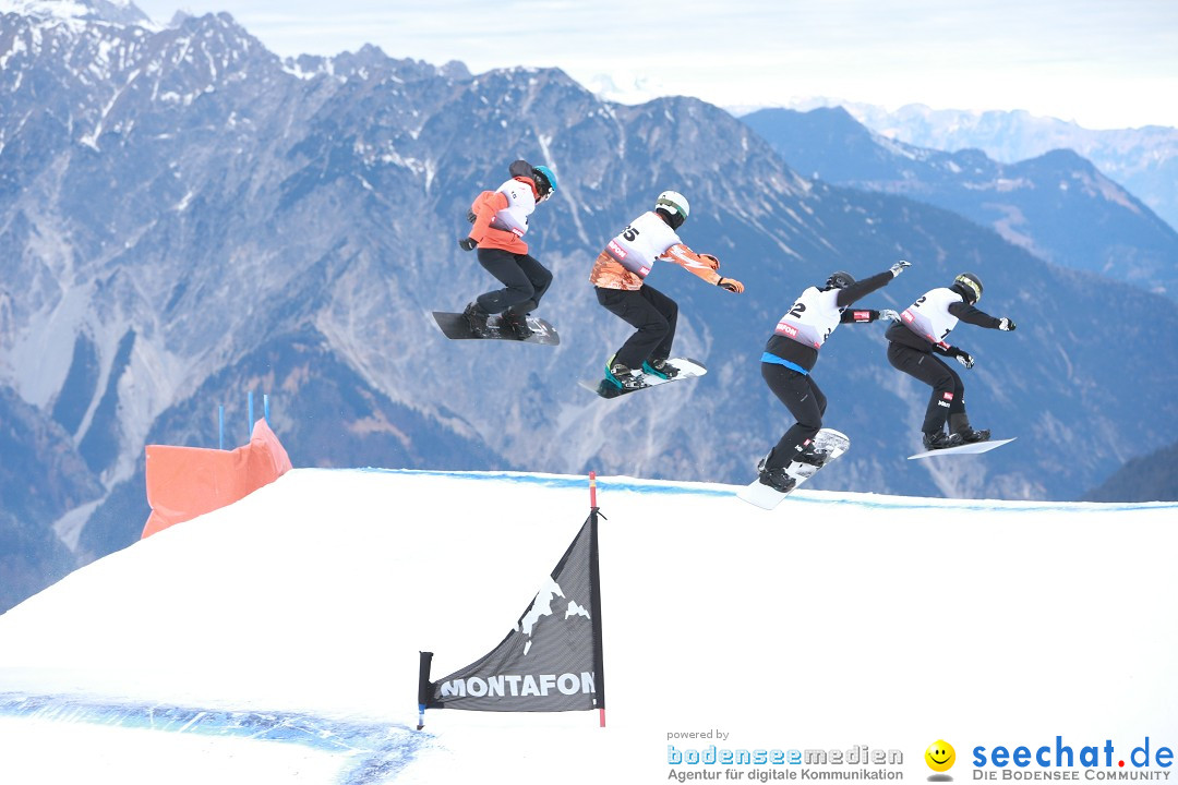 Finale FIS Snowboard Cross Weltcup Team Event: Montafon, 18.12.2016