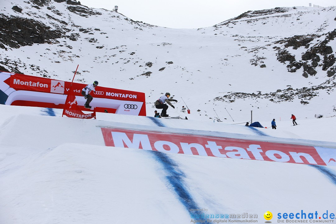 Finale FIS Snowboard Cross Weltcup Team Event: Montafon, 18.12.2016