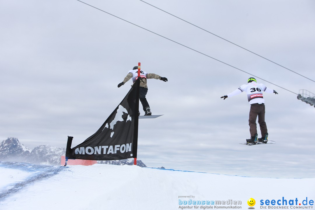 Finale FIS Snowboard Cross Weltcup Team Event: Montafon, 18.12.2016