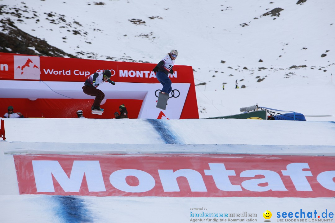 Finale FIS Snowboard Cross Weltcup Team Event: Montafon, 18.12.2016