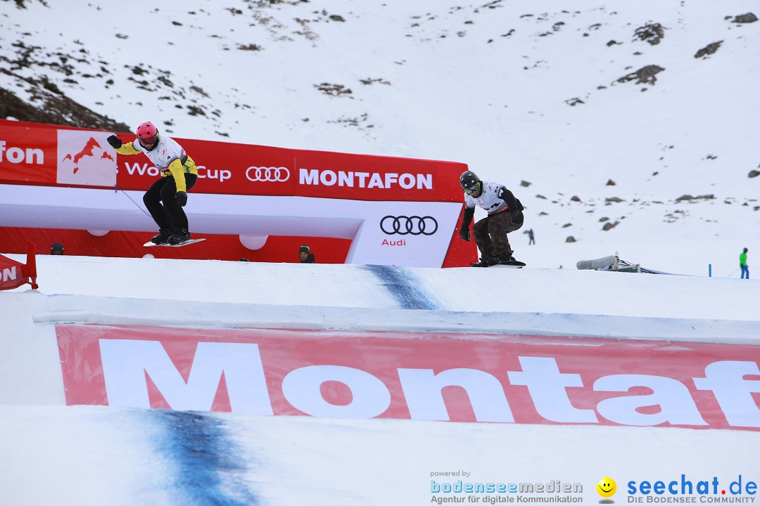 Finale FIS Snowboard Cross Weltcup Team Event: Montafon, 18.12.2016