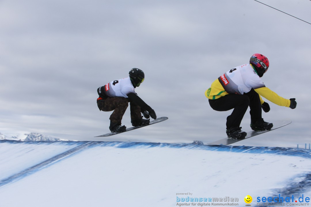 Finale FIS Snowboard Cross Weltcup Team Event: Montafon, 18.12.2016