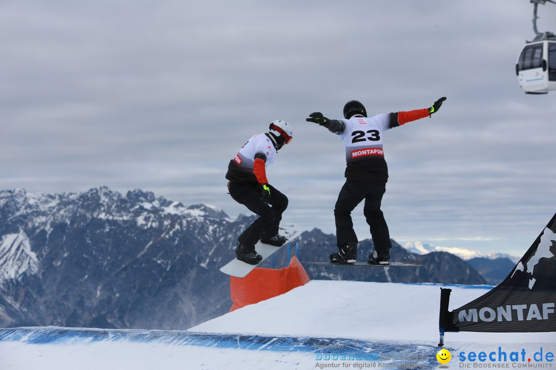 Finale FIS Snowboard Cross Weltcup Team Event: Montafon, 18.12.2016