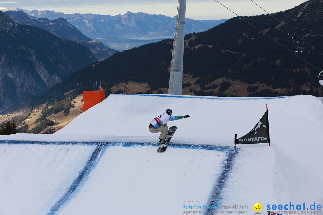 Finale FIS Snowboard Cross Weltcup Team Event: Montafon, 18.12.2016