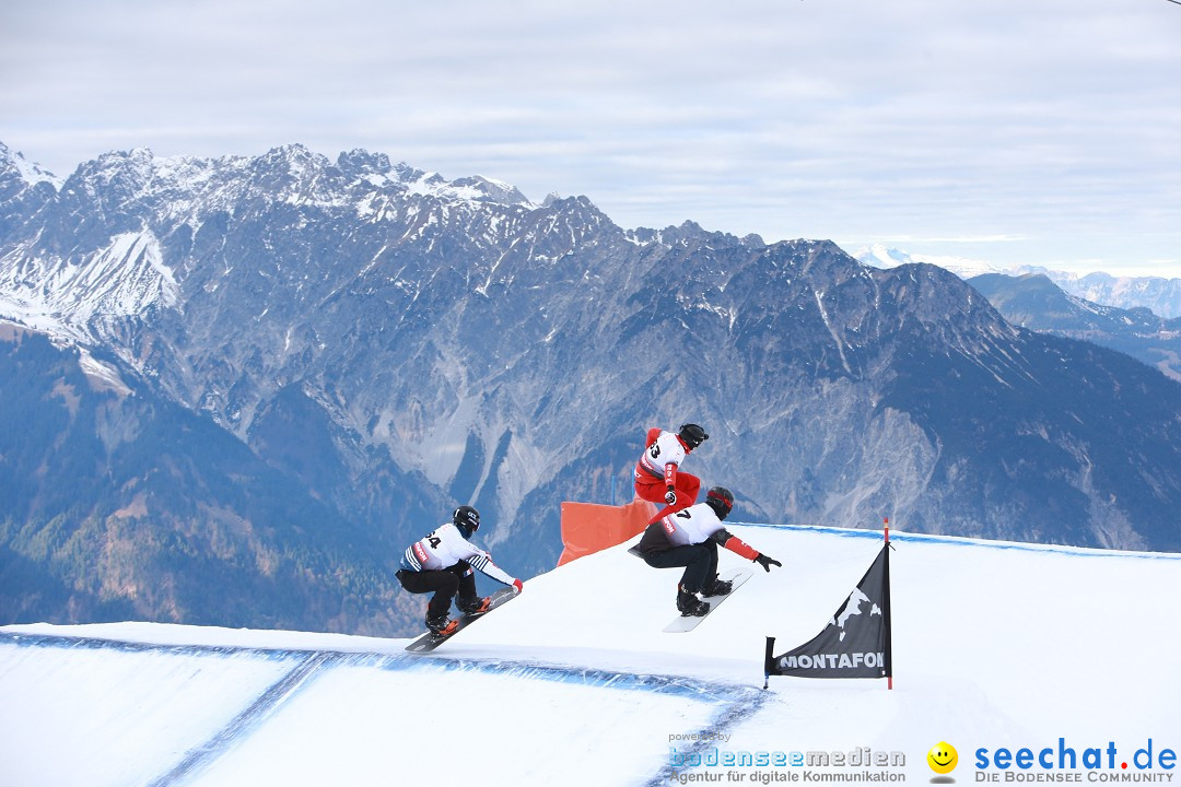 Finale FIS Snowboard Cross Weltcup Team Event: Montafon, 18.12.2016