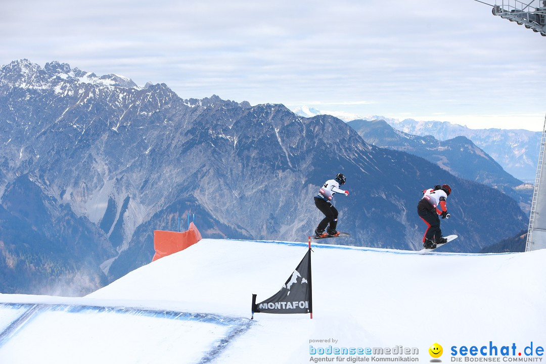 Finale FIS Snowboard Cross Weltcup Team Event: Montafon, 18.12.2016