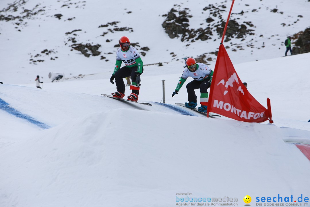 Finale FIS Snowboard Cross Weltcup Team Event: Montafon, 18.12.2016