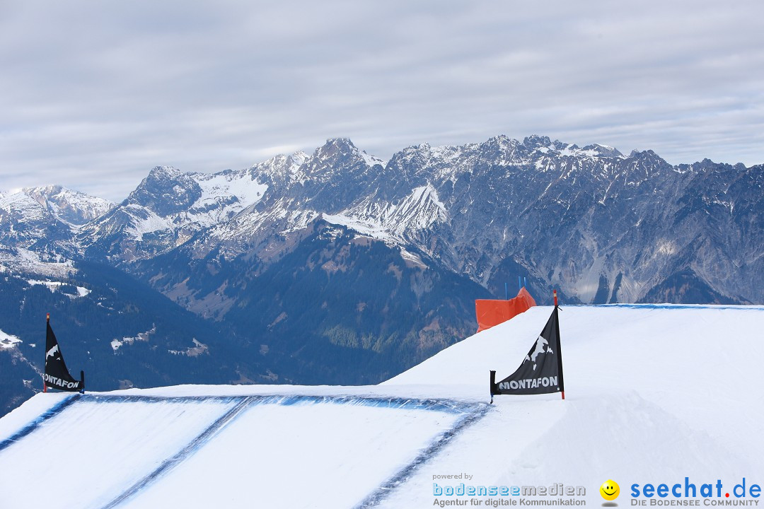 Finale FIS Snowboard Cross Weltcup Team Event: Montafon, 18.12.2016