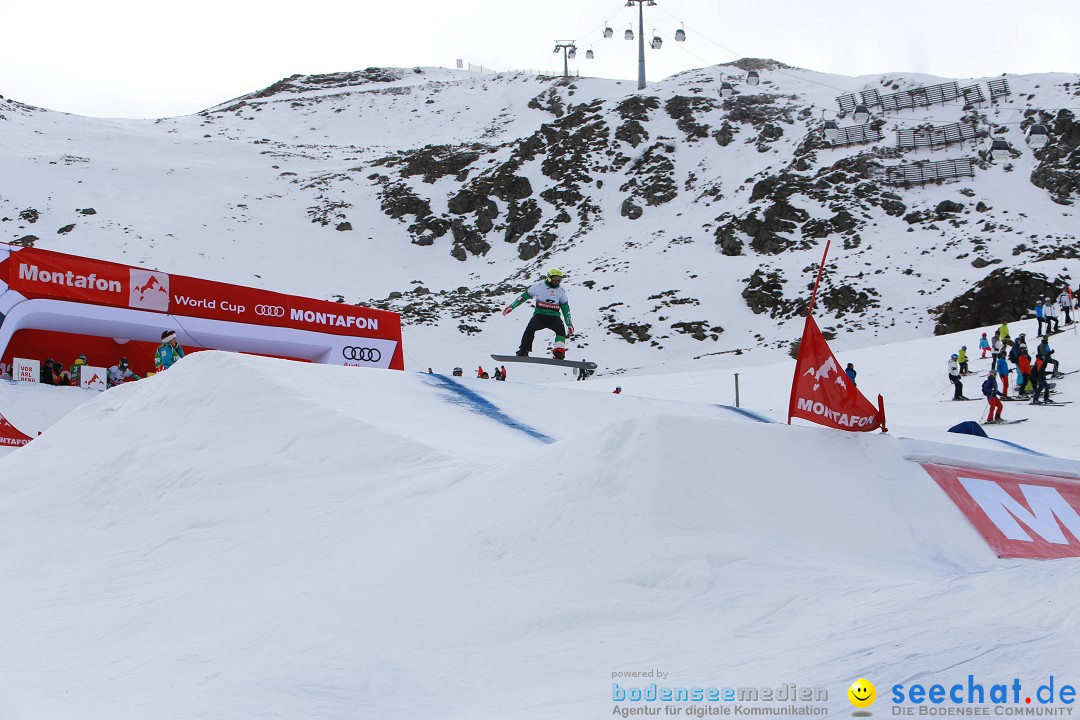 Finale FIS Snowboard Cross Weltcup Team Event: Montafon, 18.12.2016