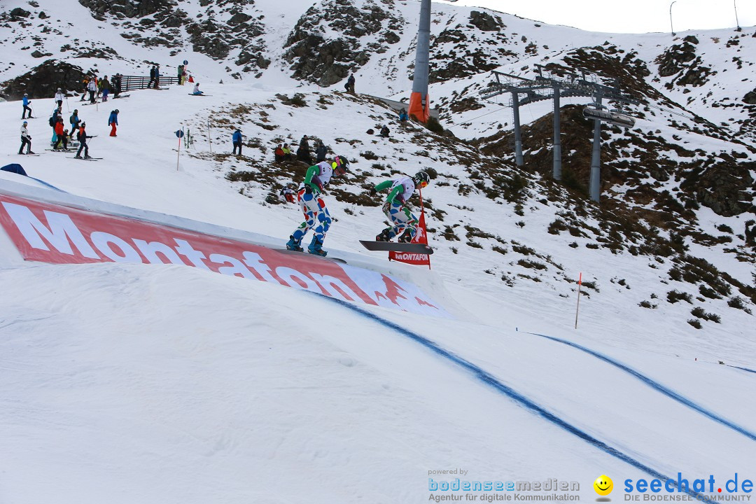 Finale FIS Snowboard Cross Weltcup Team Event: Montafon, 18.12.2016