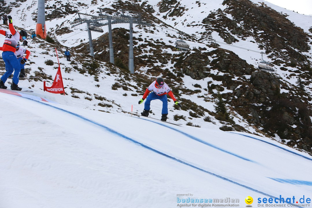 Finale FIS Snowboard Cross Weltcup Team Event: Montafon, 18.12.2016