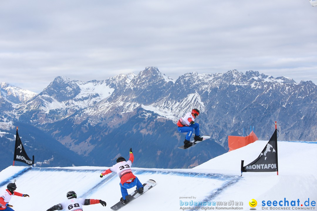 Finale FIS Snowboard Cross Weltcup Team Event: Montafon, 18.12.2016