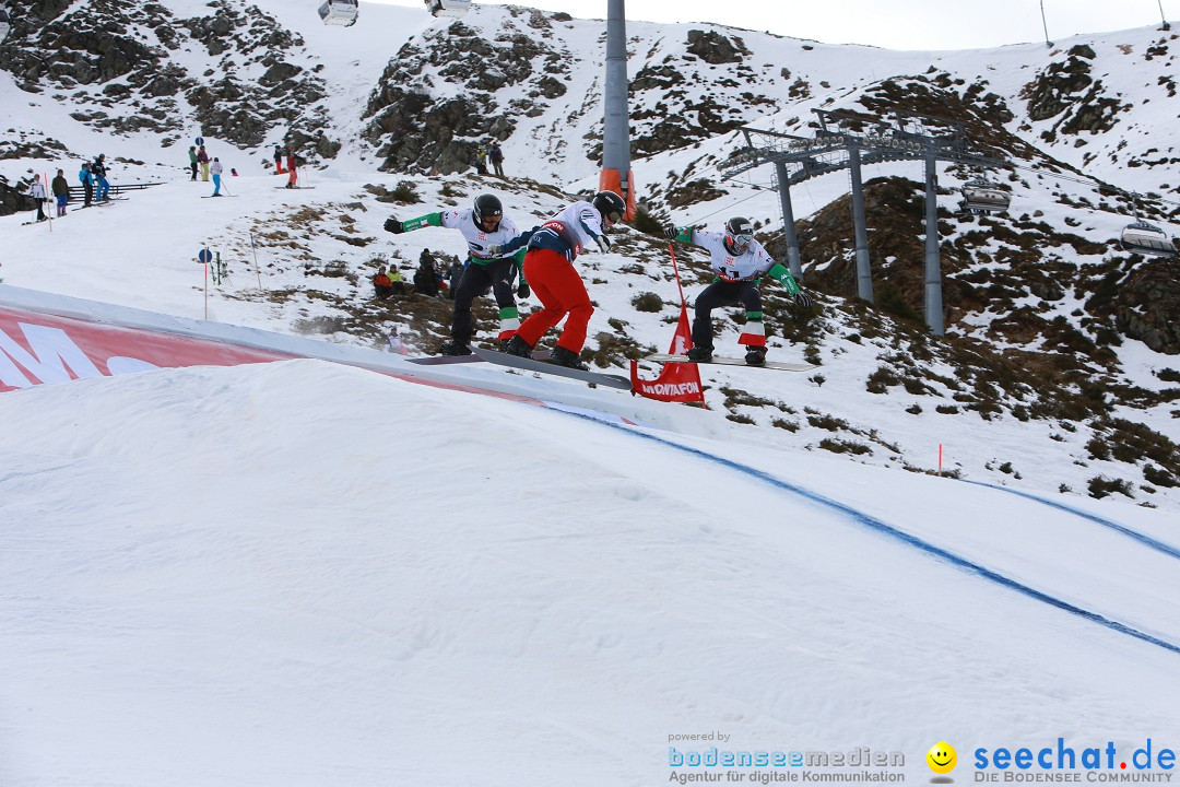 Finale FIS Snowboard Cross Weltcup Team Event: Montafon, 18.12.2016