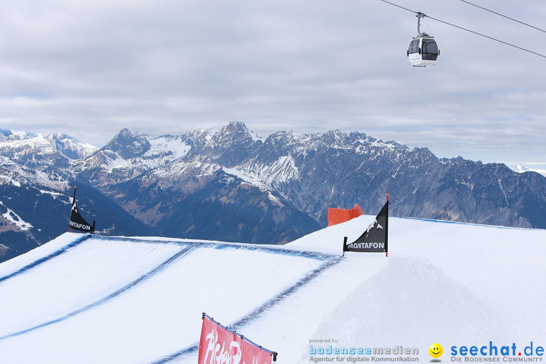 Finale FIS Snowboard Cross Weltcup Team Event: Montafon, 18.12.2016