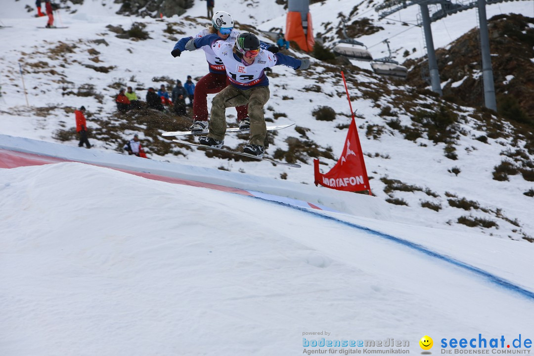 Finale FIS Snowboard Cross Weltcup Team Event: Montafon, 18.12.2016