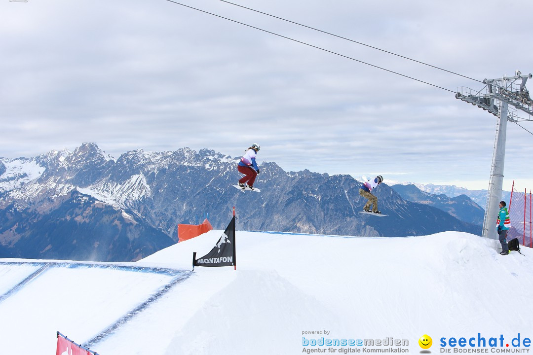 Finale FIS Snowboard Cross Weltcup Team Event: Montafon, 18.12.2016