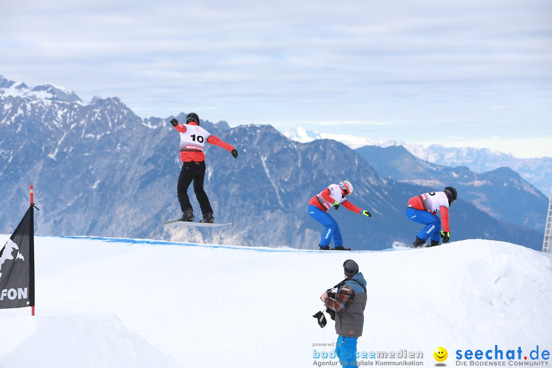 Finale FIS Snowboard Cross Weltcup Team Event: Montafon, 18.12.2016