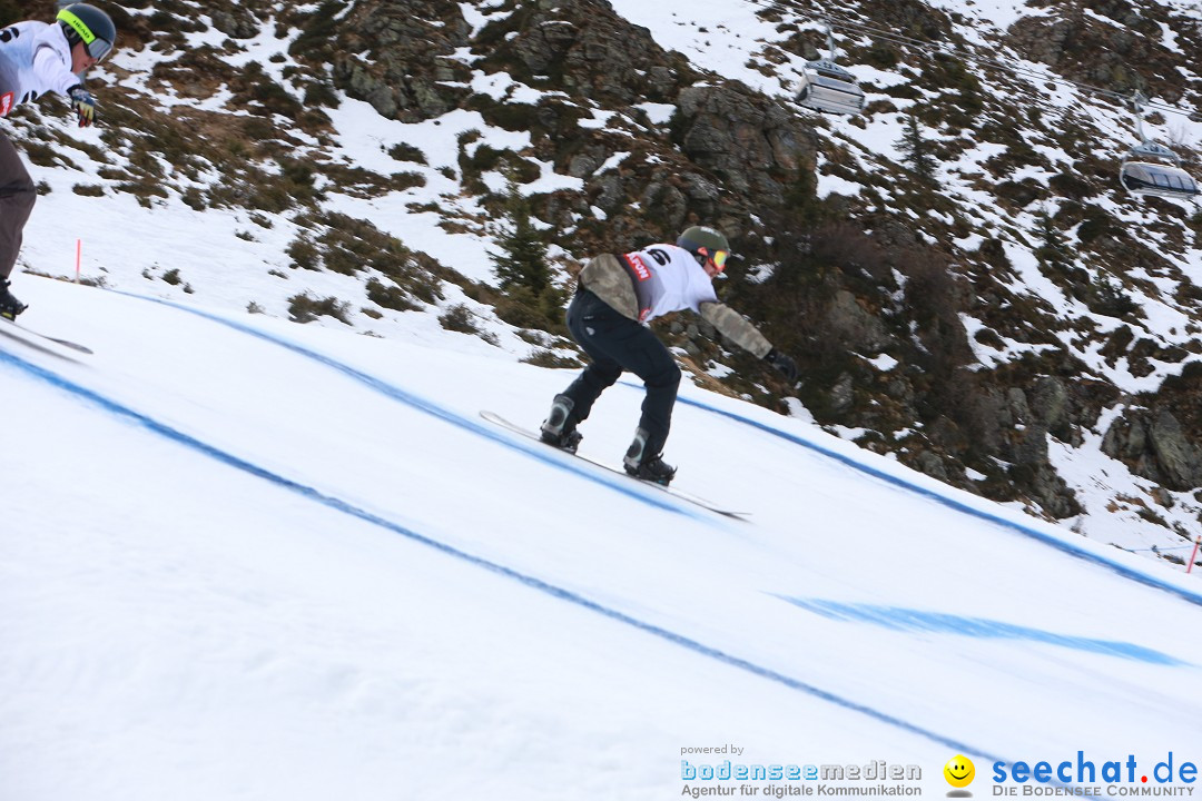 Finale FIS Snowboard Cross Weltcup Team Event: Montafon, 18.12.2016