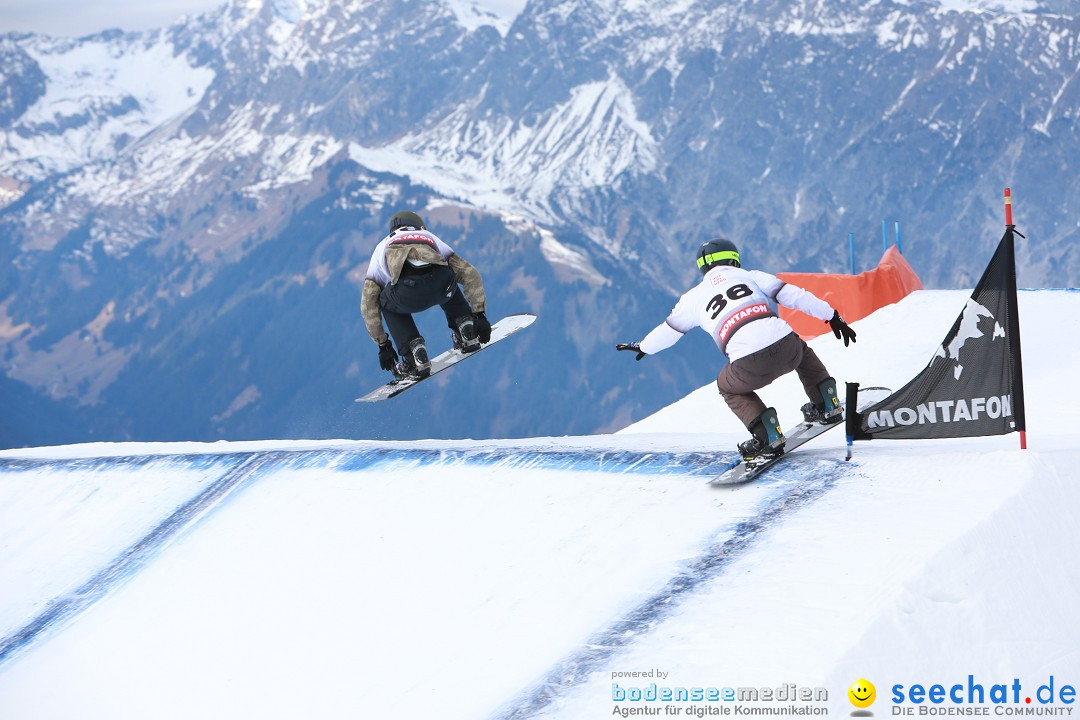 Finale FIS Snowboard Cross Weltcup Team Event: Montafon, 18.12.2016