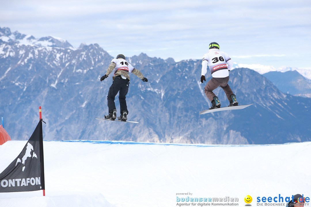 Finale FIS Snowboard Cross Weltcup Team Event: Montafon, 18.12.2016