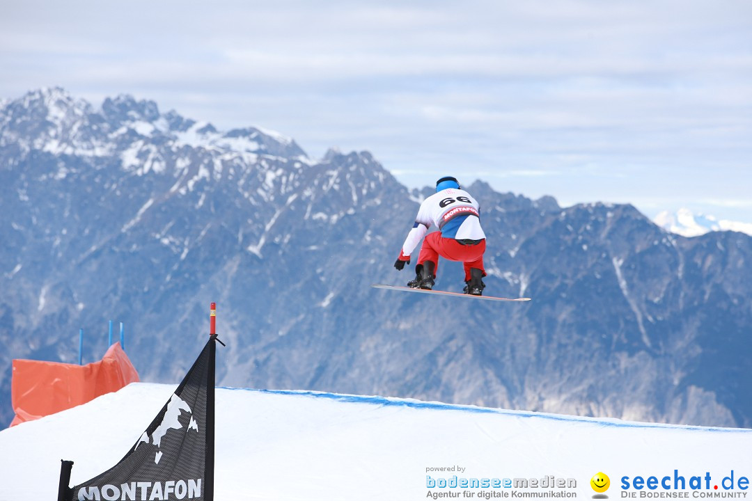 Finale FIS Snowboard Cross Weltcup Team Event: Montafon, 18.12.2016