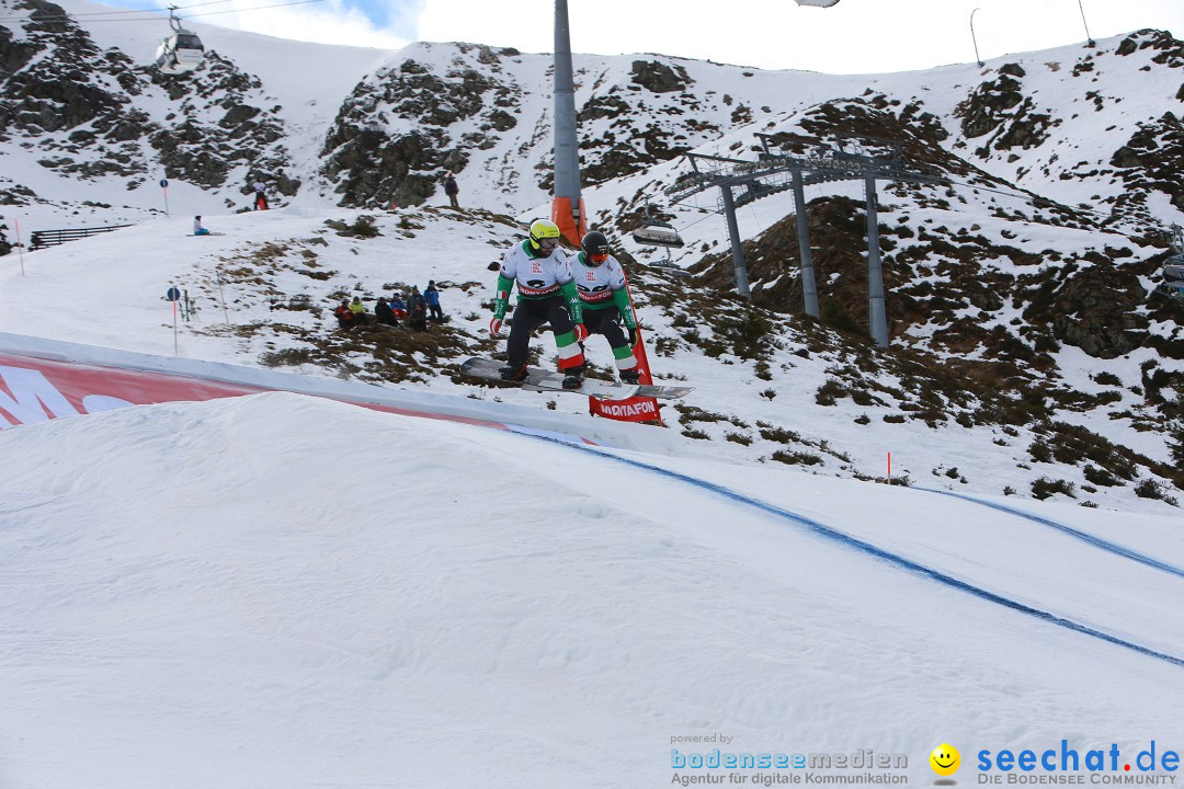 Finale FIS Snowboard Cross Weltcup Team Event: Montafon, 18.12.2016