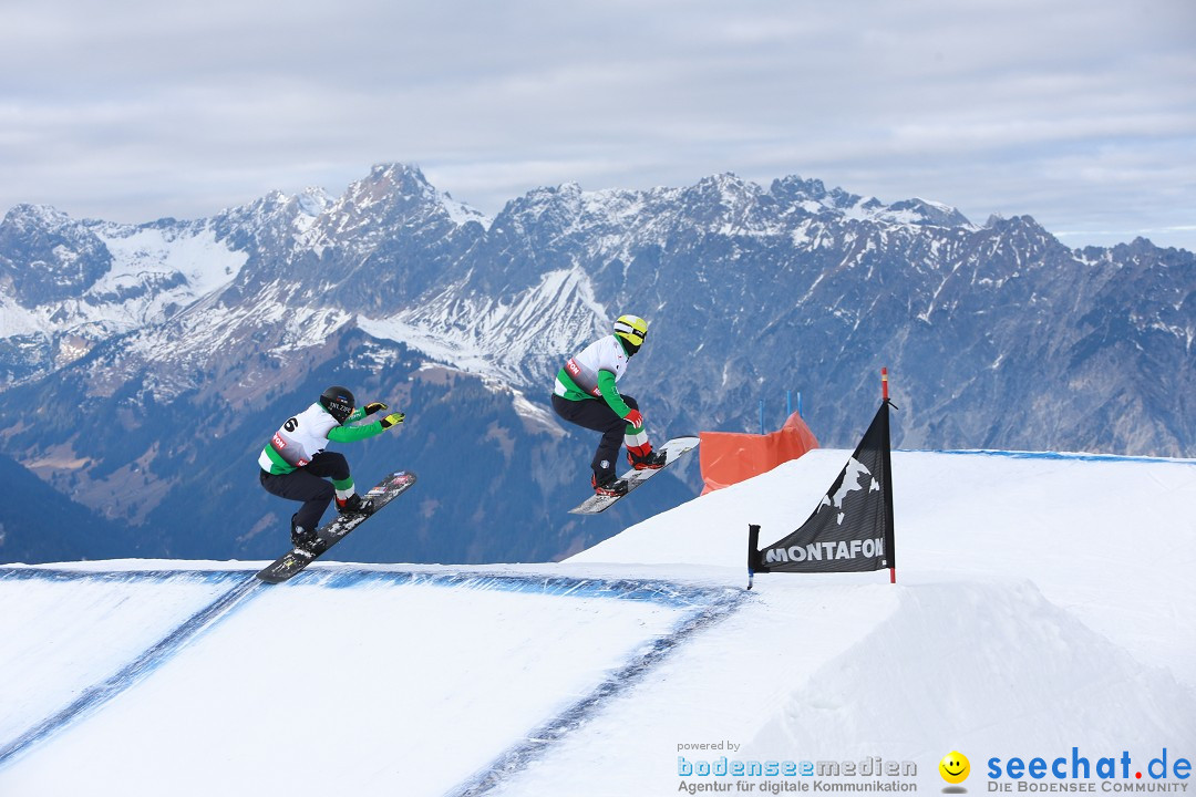 Finale FIS Snowboard Cross Weltcup Team Event: Montafon, 18.12.2016