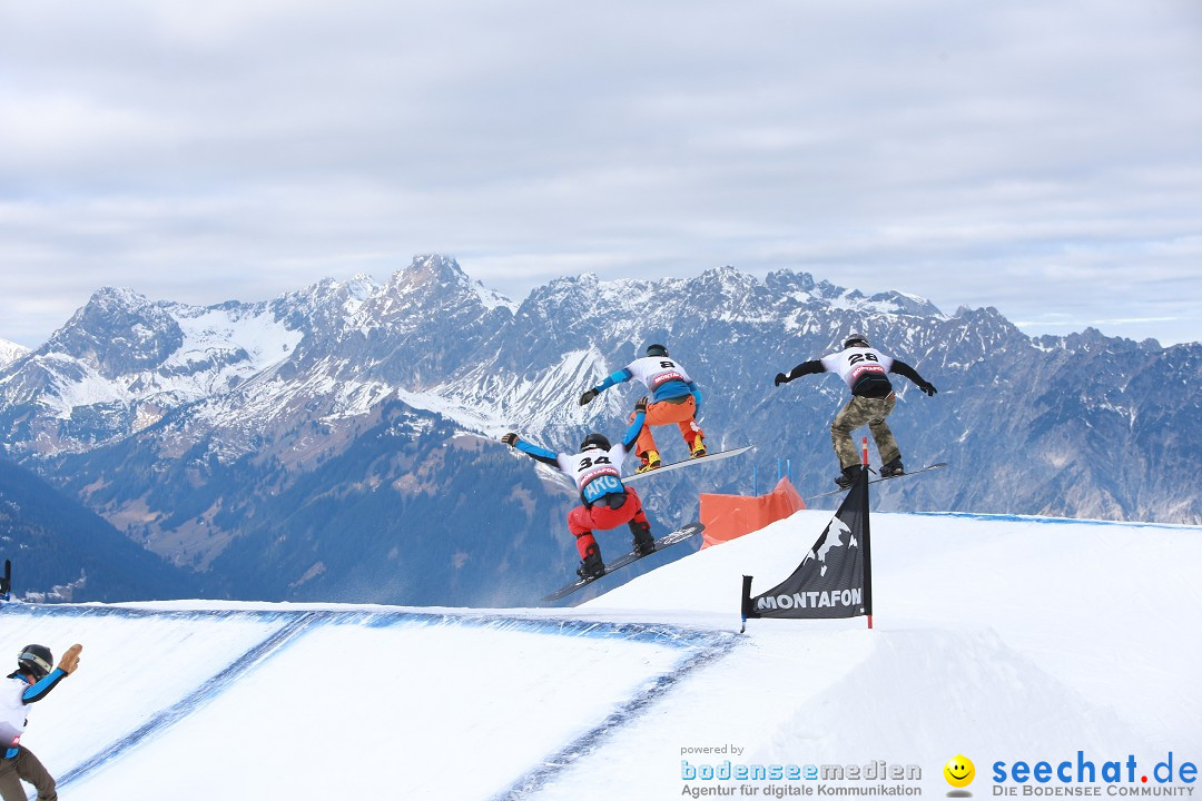 Finale FIS Snowboard Cross Weltcup Team Event: Montafon, 18.12.2016