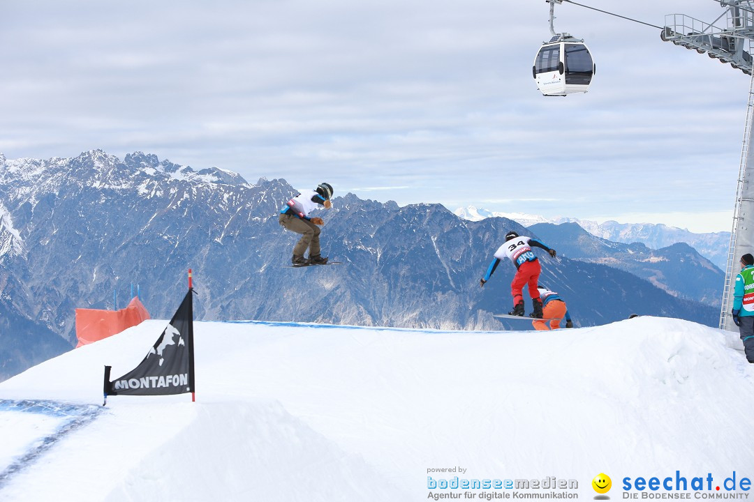 Finale FIS Snowboard Cross Weltcup Team Event: Montafon, 18.12.2016