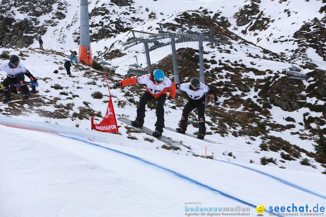 Finale FIS Snowboard Cross Weltcup Team Event: Montafon, 18.12.2016