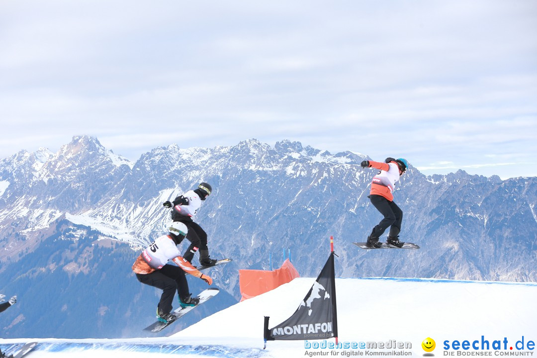 Finale FIS Snowboard Cross Weltcup Team Event: Montafon, 18.12.2016